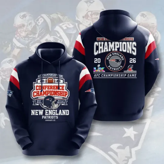Discover Patriots 2025 Champions 3D Apparel
