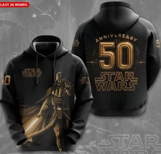 Discover Star Wa-rs A New Hope 50th Anniversary 3D Hoodie