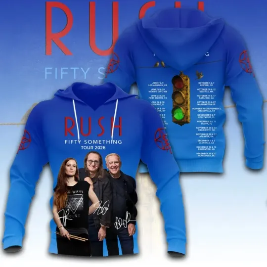 Discover Rush Tour 2026 3D Apparel Hoodie