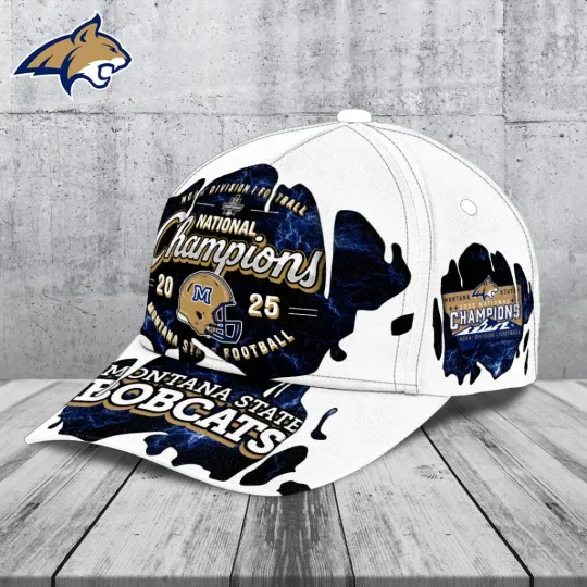 Discover Montana Bobcats Football 2025 National Champions Classic Cap