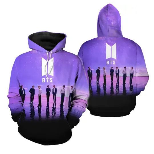 Discover Men's Women's Kpop 3D Hoodie