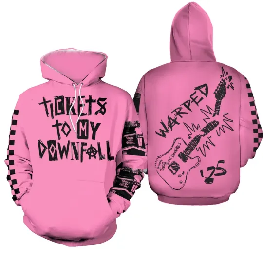 MGK Los American Tour 2025 Special Edition Hoodie 3D Concert Pullover