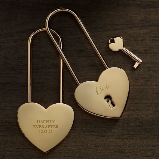Drawn Together Personalized Lock and Key Keepsake, Romantic Keepsake, Love Keepsake, Gift for Wife