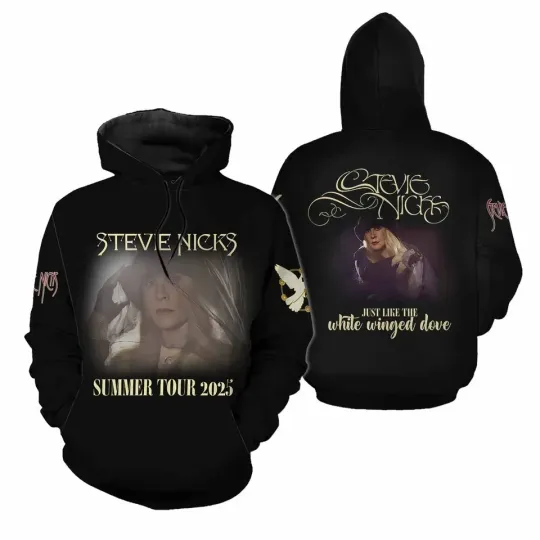 Stevie Nicks Summer Tour 2025 3D Hoodie Shirt