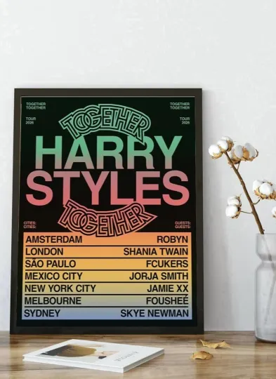 Discover Harry Tour 2026 Poster