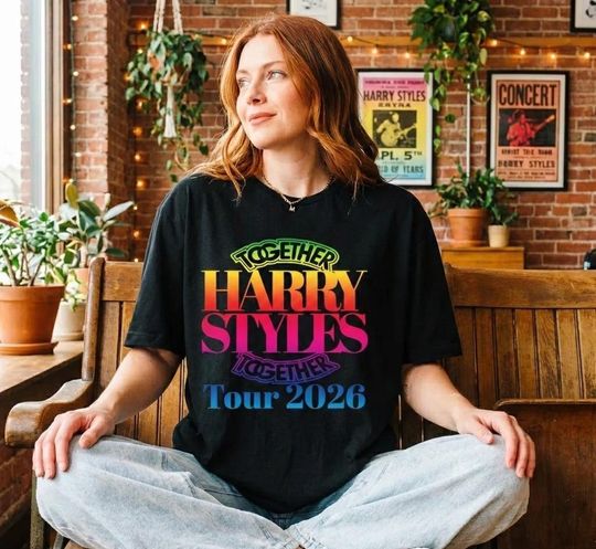 Discover Together Together Tour 2026 Harry Shirt, Fan Made Concert Graphic Tee