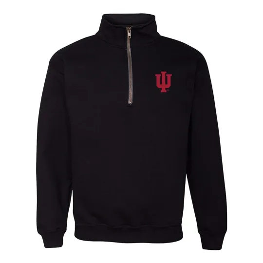 Indiana Hoosiers Zip Neck Sweatshirt
