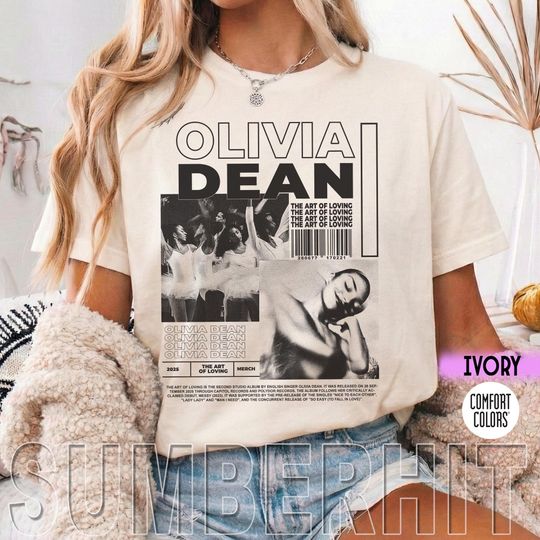 Discover Vintage Olivia Dean Comfort Colors Tee