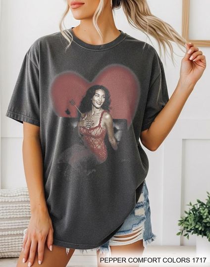 Discover Olivia Dean Comfort Colors T-shirt, Valentine Day T-shirt, Music Artist Graphic, Unisex Streetwear