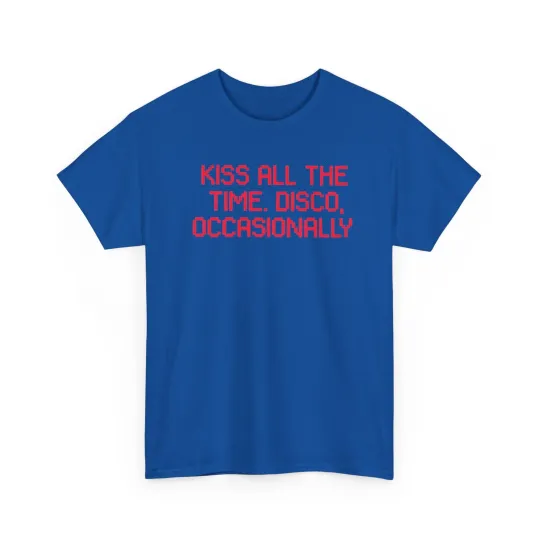 Discover Kiss All The Time Disco Occasionally T-Shirt
