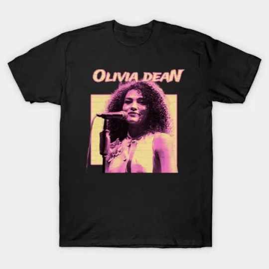 Discover Olivia Dean Photo in Tour Black T-shirt All Size S to 5XL SEN482