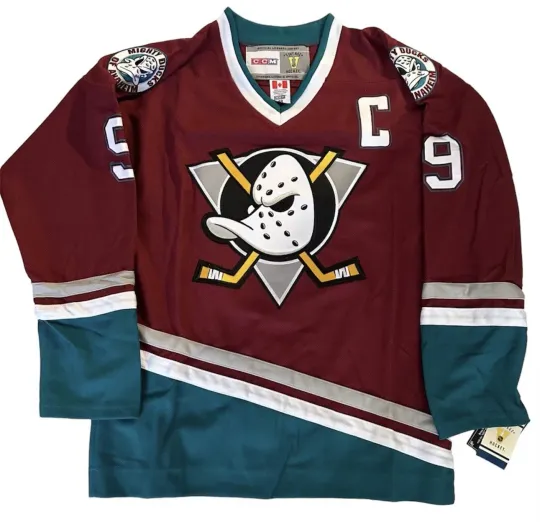 Discover Men's  Paul Kariya Anaheim  Throwback Jersey