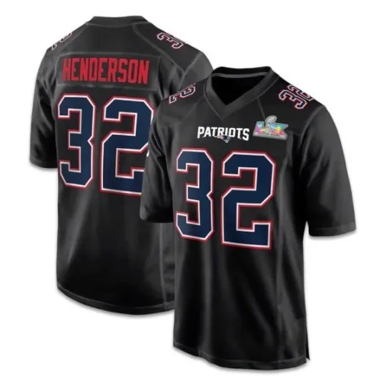 Discover Men's  Henderson Patriotss B.owl LX 2026  All stitched Jersey