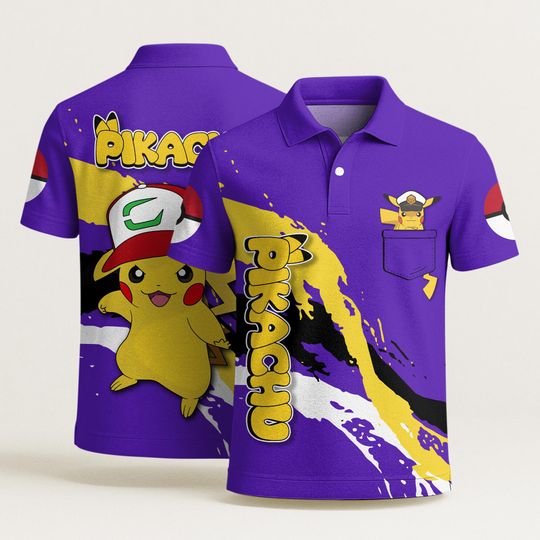 Discover Chu-chu Polo Shirt, Funny Summer Beach Shirt, Kawaii Aloha Shirt Gift, Vintage Chu-chu Shirt Gifts