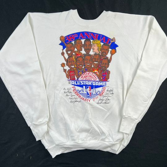 1988 NBA All Star Game Sweatshirt Size XL 3403