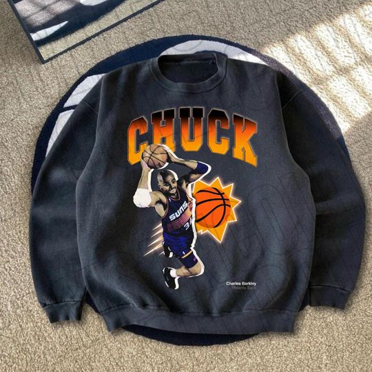 Discover Charles Barkley Vintage Bootleg Sweatshirts, Bootleg Basketball Sweatshirt, Vintage Basketball Sweater, Merch Bootleg Retro 90s Sweater