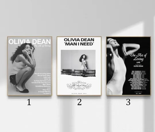 Discover Olivia Dean Poster, Home Decor, Wall Decor