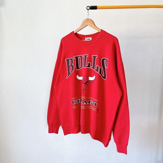 Vintage 1990s Lee Sport USA/ Chicago Bulls NBA Sweatshirt/ size XL