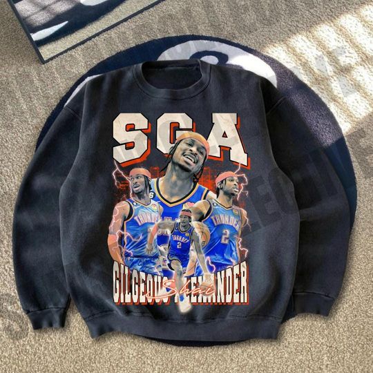 Discover Retro Basketball Sweatshirt | SGA Vintage Crewneck
