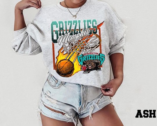 Discover Memphis Grizzlies Sweatshirt, Vintage Grizzlies Basketball Shirt, NBA Sports Tee, Retro Game Day Fan Gift Unisex.....|||