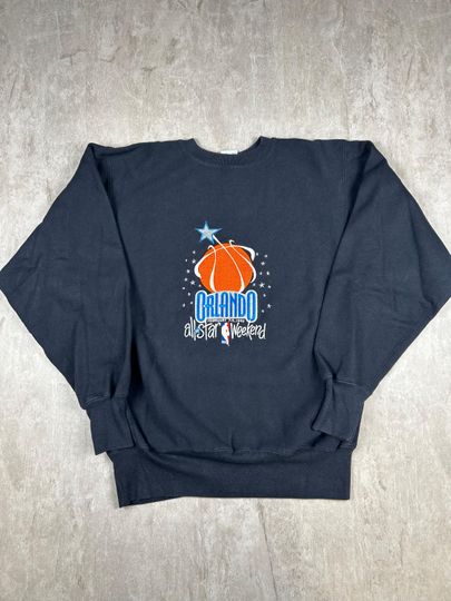 Vtg Orlando All Star Weekend Champion Reverse Weave 1992 NBA Mens Size XL