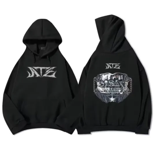 Discover Stray Kids SKZ Ate Chk Boom Double Sided Hoodie Sweatshirt Merch for Concerts