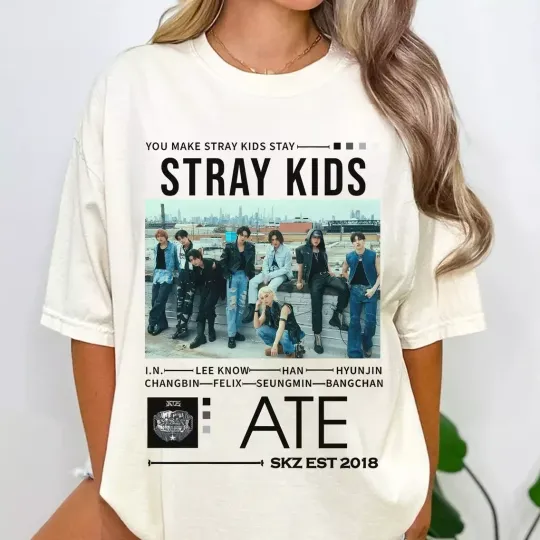 Discover Stray Kids ATE You Make Stray Kids Stay T-Shirt