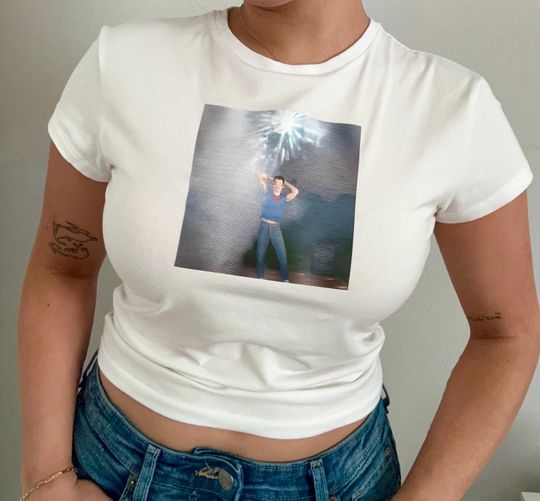 Discover Harry Inspired Kiss All The Time Disco Occasionally Crop Tee