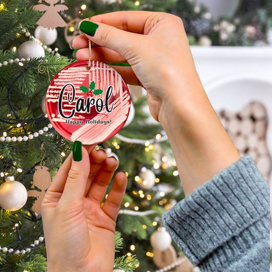 Personalized Microbiology Christmas Ornament, Medical Lab Science, Coworker Christmas Gift