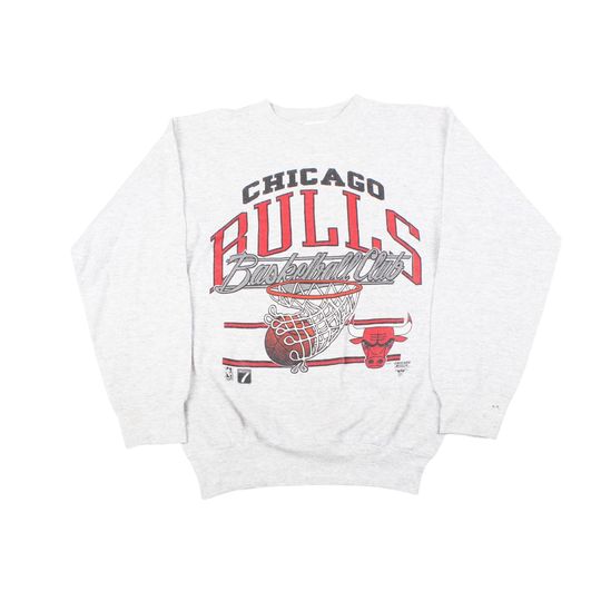 Vintage Chicago Bulls Basketball Crewneck Sweatshirt NBA 90s