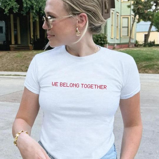 Discover We Belong Together, Kiss All The Time. Disco, Sometimes. Baby Tee Shirt, Harry, y2k baby tee, new album Harry, HS4