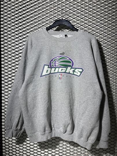 Vintage 90s NBA Milwaukee Bucks Sweatshirt