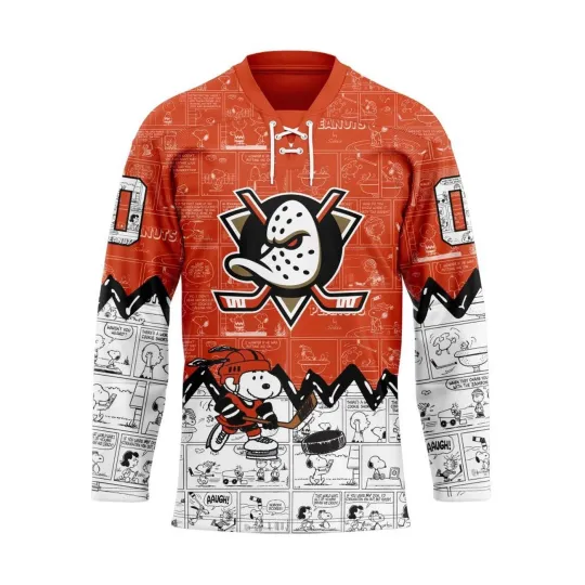 Discover Personalized Anaheiim Special Lace Hockey Shirt Design
