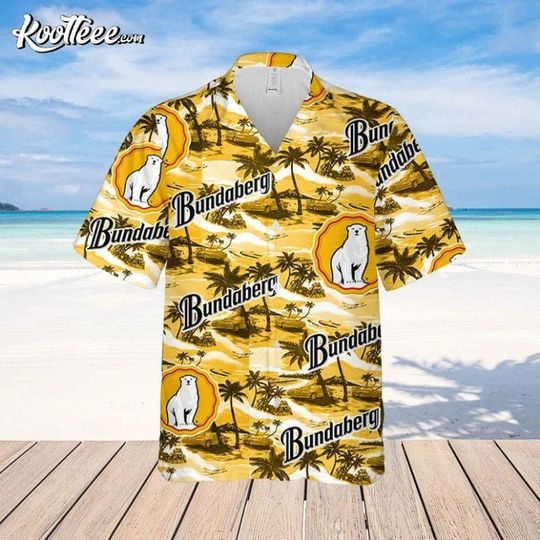 Discover Bundaberg Hawaiian Sea Island Pattern Tropical Hawaiian Shirt, Bundaberg Short Sleeve Button Down Shirt, Aloha Summer Beach Shirt