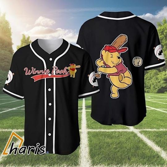 Discover Disney Poor Baseball Jersey Shirt, Poor Lover Baseball Jersey, Pooh Bear Fan Baseball Shirt, Poor Jersey Shirt