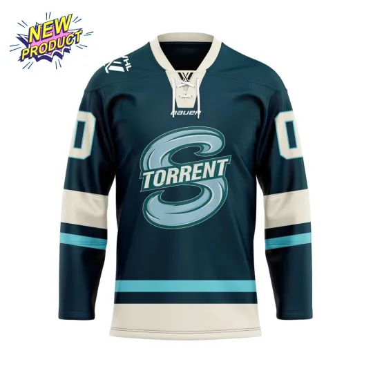 Discover Seatttle Torrent Personalized 2025/26 Home Lace Hockey Shirt Fan Gear