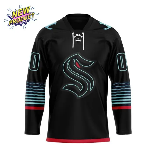 Discover Seatttle Kraken Personalized Alternate Lacke Hockey Shirt Fullsize