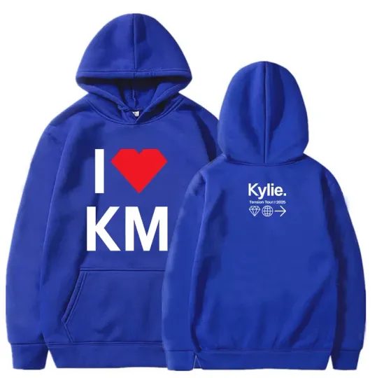 Discover Kylie Minogue Tension Tour 2025 Double-Sided Hoodie