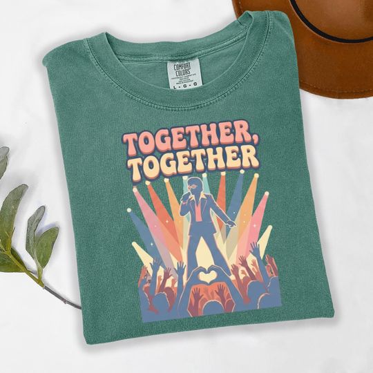 Discover Together Together Concert Shirt, Harry Inspired Graphic Retro Music Vibes TShirt