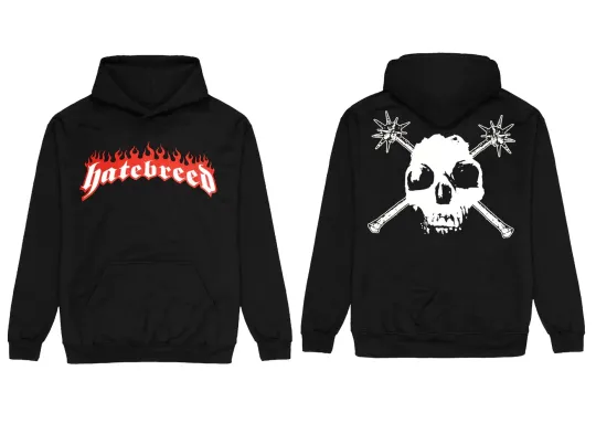 Discover Hatebreed Logo Double Sided Hoodie