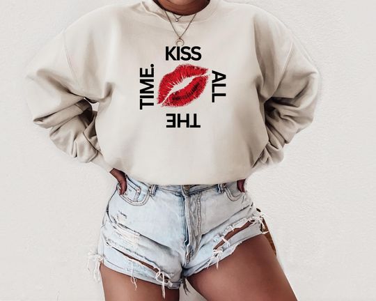 Discover Harry Sweatshirt, Kiss All The Time, Disco Occasionally Sweatshirt