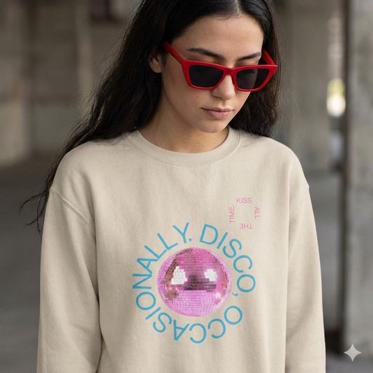 Discover Kiss All The Time Disco Occasionally sweatshirt | Harry Sweatshirt