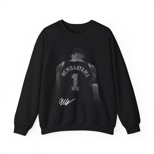 Discover Victor Wembanyama San Antonio Sweatshirt Autograph Edition