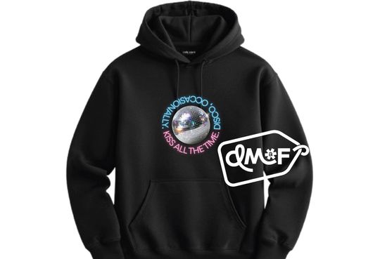 Discover Kiss All the Time Hooded Sweatshirt HS4 Disco Occasionally