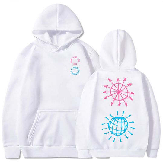 Discover Album Kiss All The Time. Disco Occasionally Hoodies Singer Harry Printing Hooded Sweatshirts