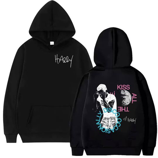 Discover Harry Music Album Hoodie Kiss All The Time Disco Occasionally Tour 2026 Pullover Hoodies