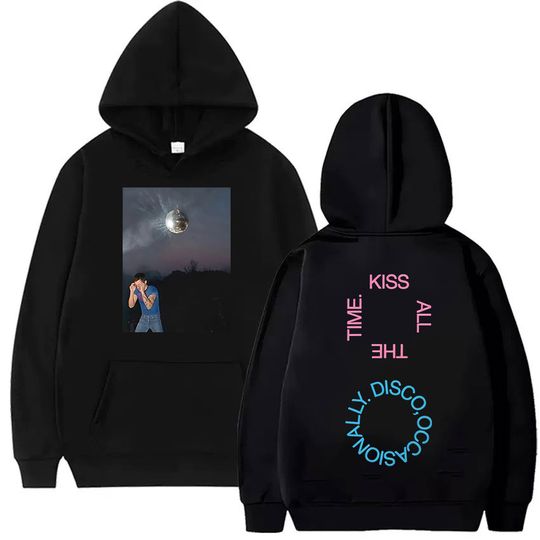 Discover Harry pullover Hoodies Kiss All The Time Disco Occasionally Tour 2026 Sweatshirt Men Women