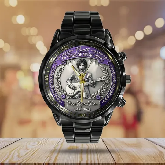 Discover Prince Black Stainless Steel Watch