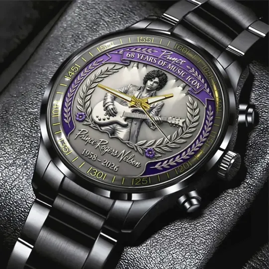 Discover Prince Black Stainless Steel Watch