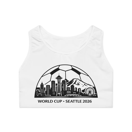 Discover Seattle World Cup Sports Bra